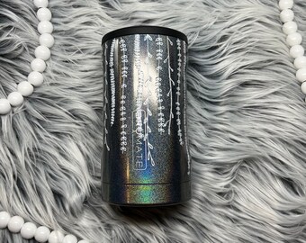Glitter Brumate Hopsulator, Bottle Holder, Beer Bottle Coozie, Beer Coozie, Floral Brumate, Beer Babe, Beer Lover Gift, Beer Drinker Gift