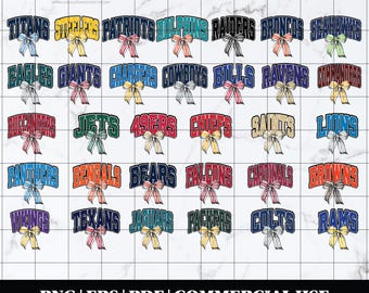 Fußball-Bundle, digitaler Download, trendiger Fußball Png, sofortiger Download, Shirt-Design, Spieltag PNG, trendiges Bogen Design, Sublimation PNG