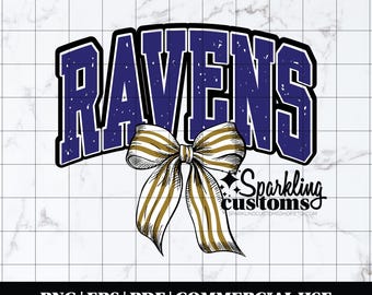 PNG de los Ravens, descarga digital, archivo de camiseta, PNG de moda de Baltimore, PNG de fútbol, arco de fútbol, archivo digital, descarga instantánea
