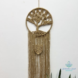 Tree of life macrame wall hanging, Handmade macrame wall hanging, gift for mom, home decoration, nursery decoration