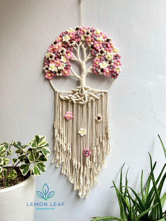 Tree of Life Macrame Wall Hanging: Boho Nursery Decor - Etsy