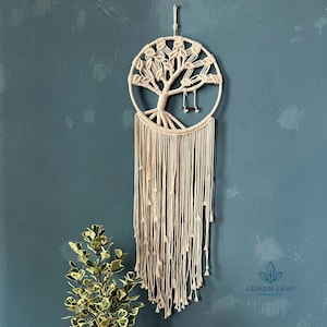 Tree of life macrame wall hanging, Handmade macrame wall hanging, gift for mom, home decoration, nursery decoration