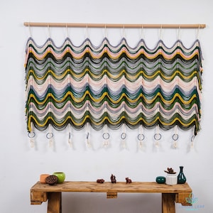 Macrame Wall Hanging, Tapestry Hanging, Large Macrame, Modern Farmhouse, Home Decoration, Home Wall Decor, Housewarming Gift
