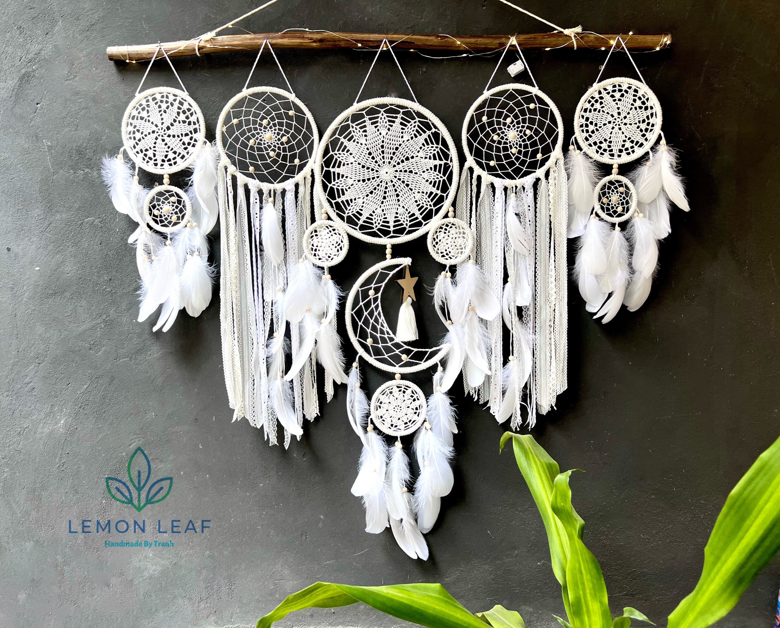 Rovepic Traditional Dream Catcher Kit for Girls Boys Wall Decor DIY Boho Colorful Dreamcatcher Feather Home Bedroom Decoration Hanging Wedding Party Handmade Crafts Dream Catchers Bedroom Ornament 