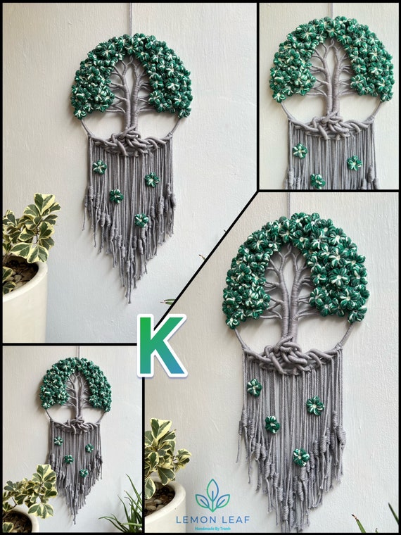 Handmade Macrame Tree of Life Wall Hanging: Boho Home Decor - Etsy