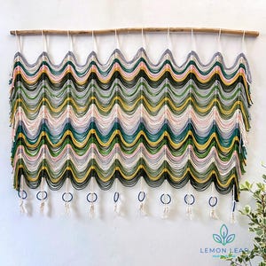 Macrame Wall Hanging, Tapestry Hanging, Large Macrame, Modern Farmhouse, Home Decoration, Home Wall Decor, Housewarming Gift