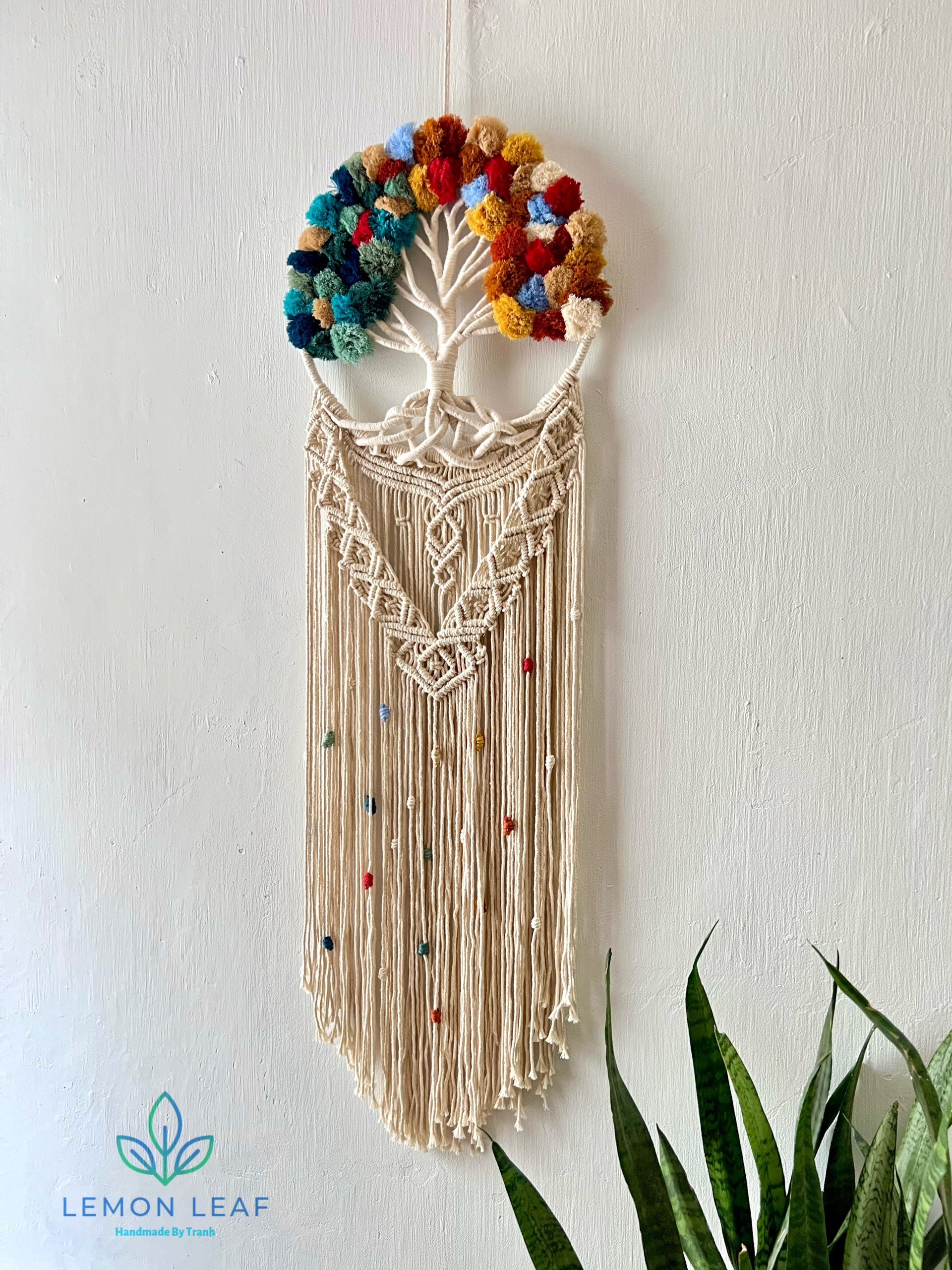 Tree of Life Macrame Wall Hanging: Boho Home Decor - Etsy