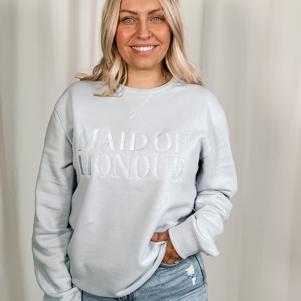 Maid of Honour Outfit | Will You Be My MOH Sweater | Hen Do Sweatshirt | MOH Gift | Bridal Party Present