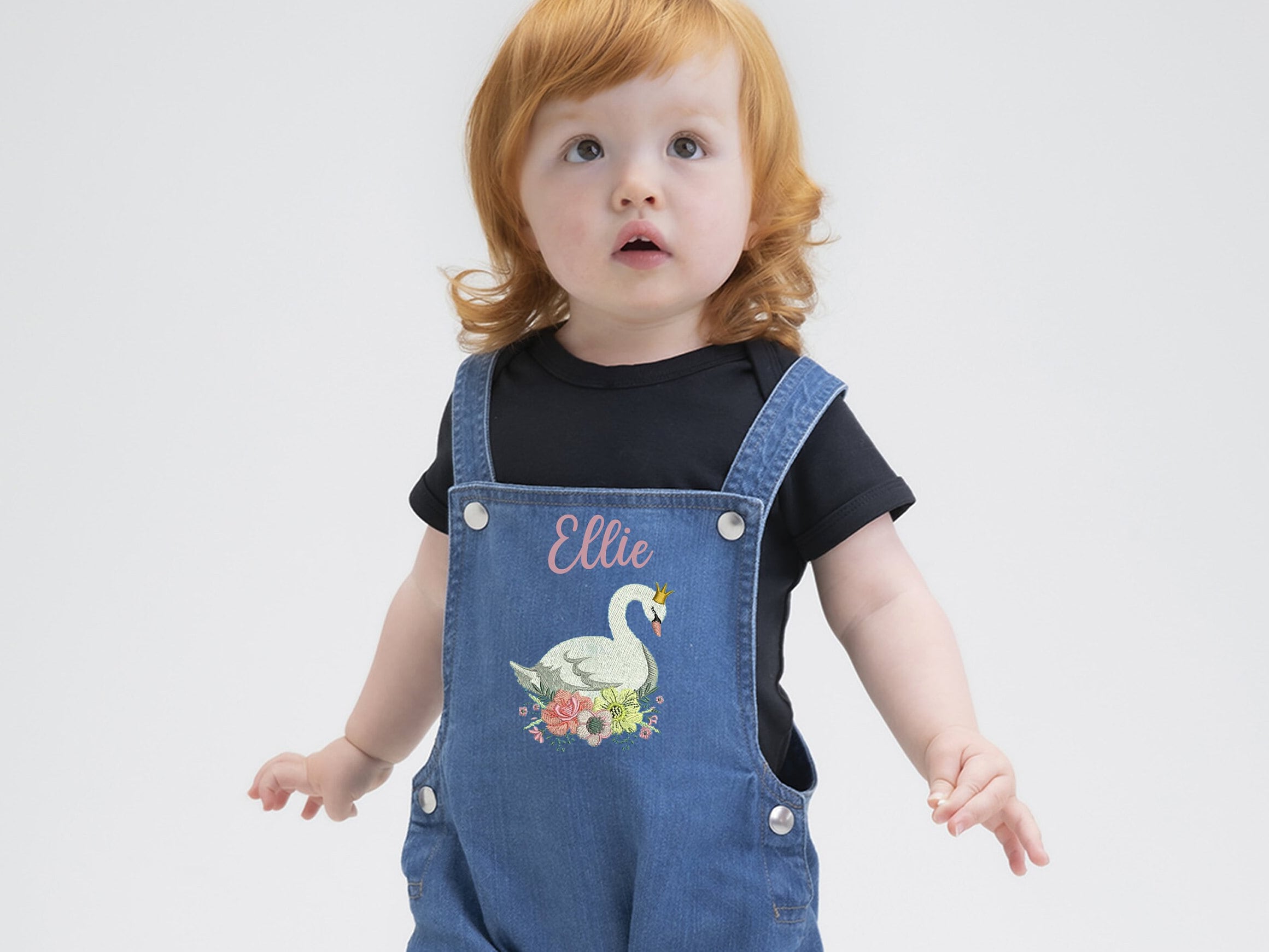 time limit of 50 discount Rolanko Girls Jeans Bib Overalls Baggy Denim
