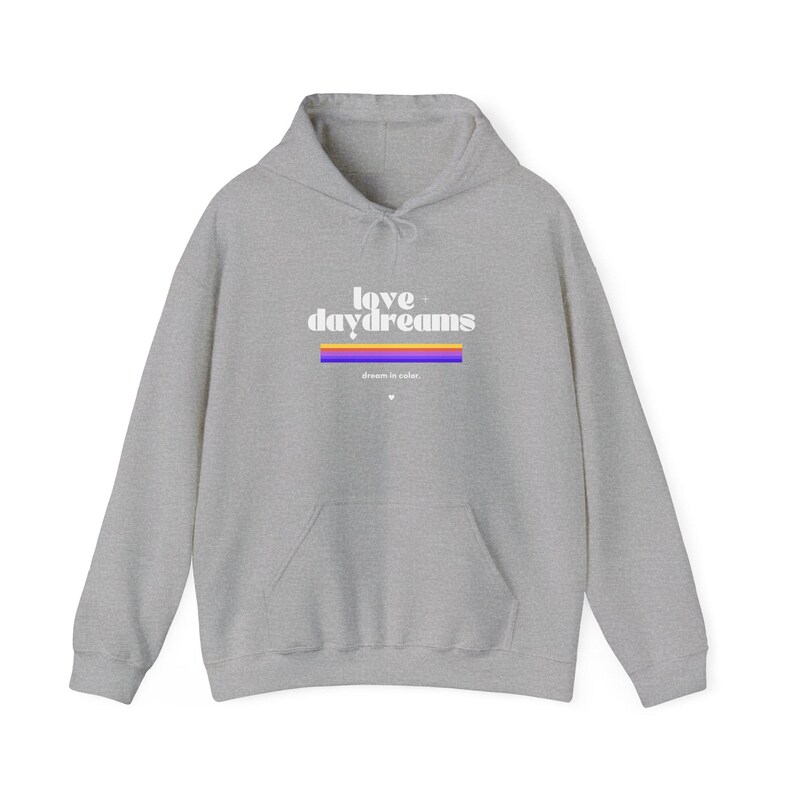 Love + Daydreams Hoodie: Unisex Soft Comfy Pullover image 3