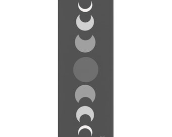 Moon Phase Yoga Mat: Anti-Slip Celestial Design