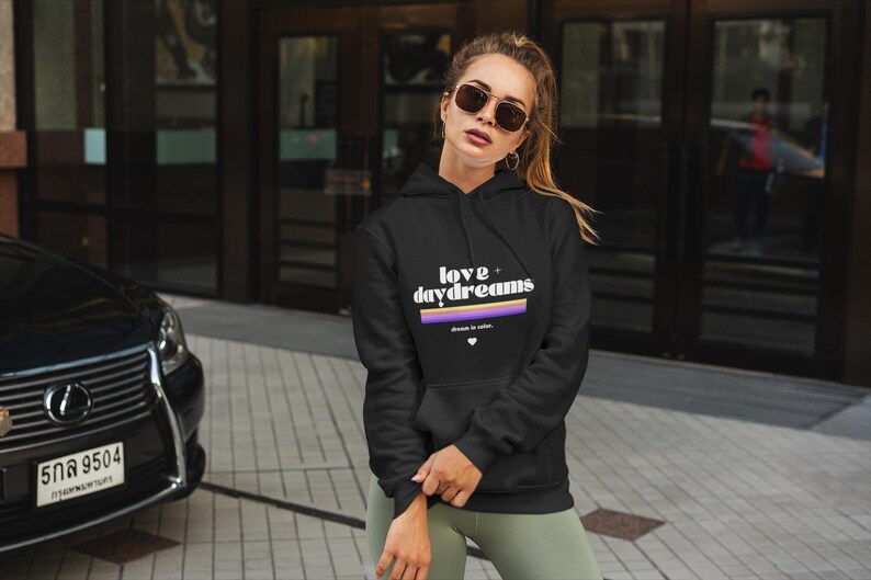 Love + Daydreams Hoodie: Unisex Soft Comfy Pullover image 5