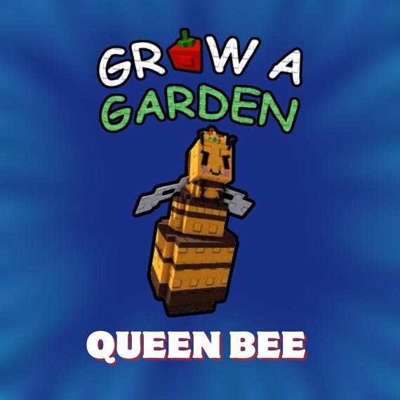 Queen Bee - Grow a Garden | Read Description - Etsy