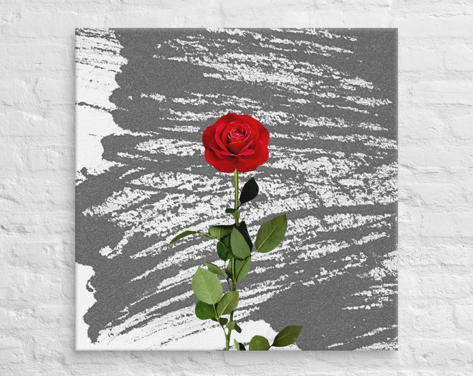 Classy Rose | Rose Art| Canvas Art