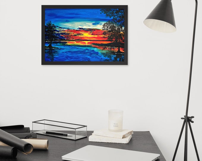 Lakeview| Framed Photo Paper Poster| Print