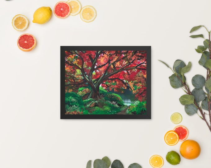Autumn| Framed photo paper poster