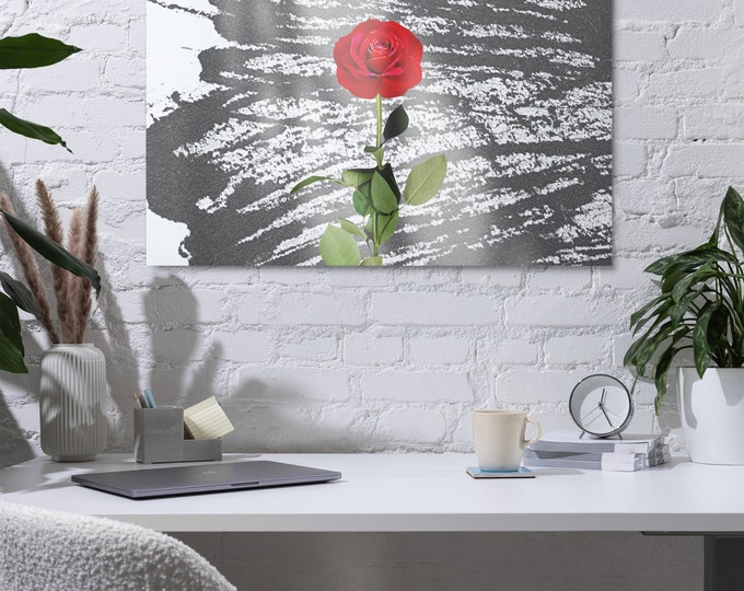 Classy Rose| Metal prints