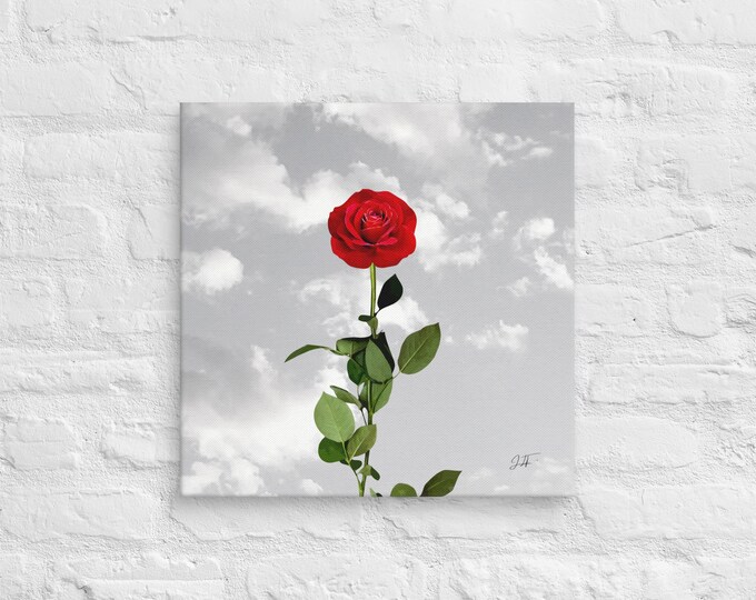 Flawless Rose| Rose Art| Canvas