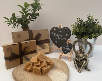 Handmade Luxury Vanilla Fudge Gift Box – Creamy, Soft, UK 200g - 800g