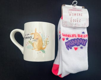 Mummy Mug & Socks Gift Set | Mother's Day Gift