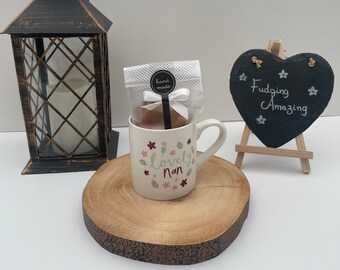 Nan Mug Gift Set: Homemade Fudge & Socks