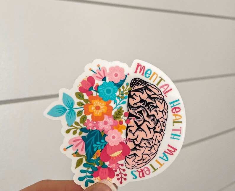 Mental Health Matters Sticker - Etsy