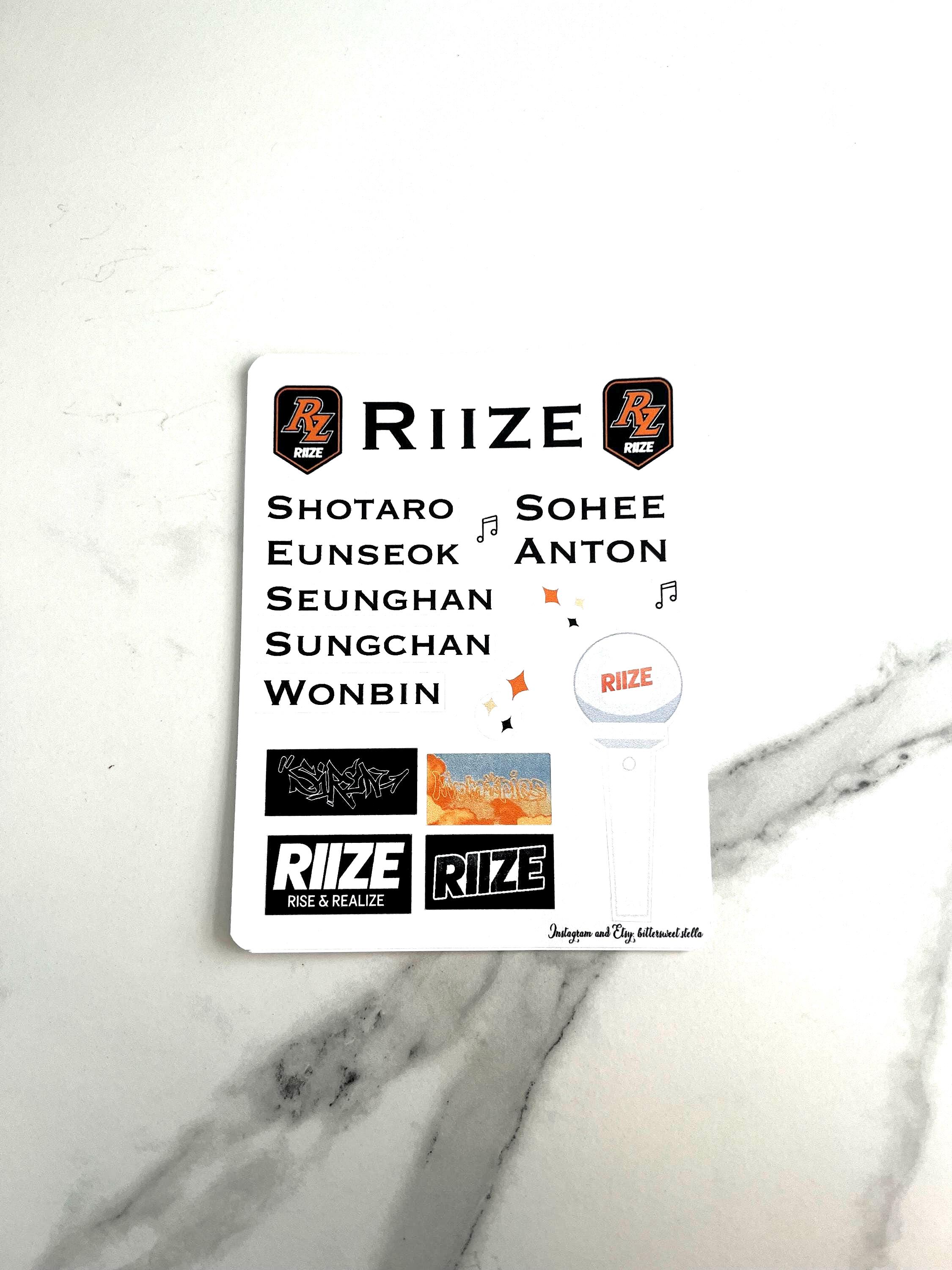 Riize stickers - Etsy 日本