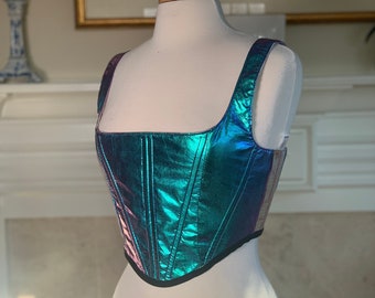 Oil Slick Rave Corset