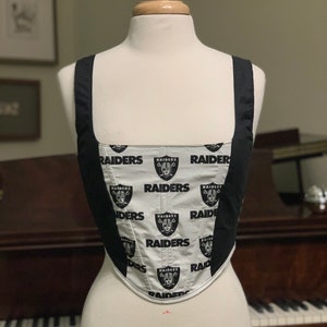 LV Raiders NFL Corset