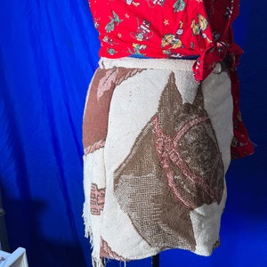 Horse Shoe Tapestry Blanket Skirt image 9