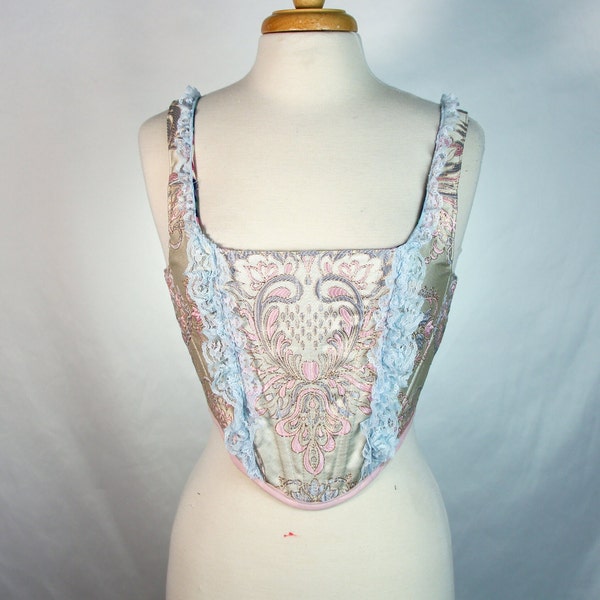 Marie Antoinette Silk Corset