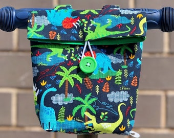 Dinosaur Bike/Scooter Handlebar Bag for Kids