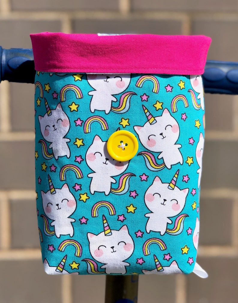 Cat Unicorn Bike/scooter Handlebar Bag for Kids Etsy