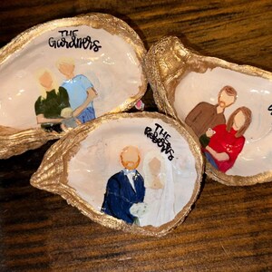 hand painted oysters