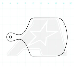 Cutting Board - Charcuterie Board - Serving Board Acrylic Router Template
