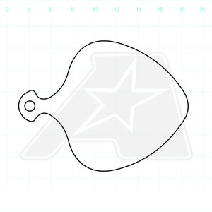 Cutting Board - Charcuterie Board - Serving Board Acrylic Router Template