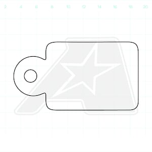 Cutting Board - Charcuterie Board - Serving Board Acrylic Router Template