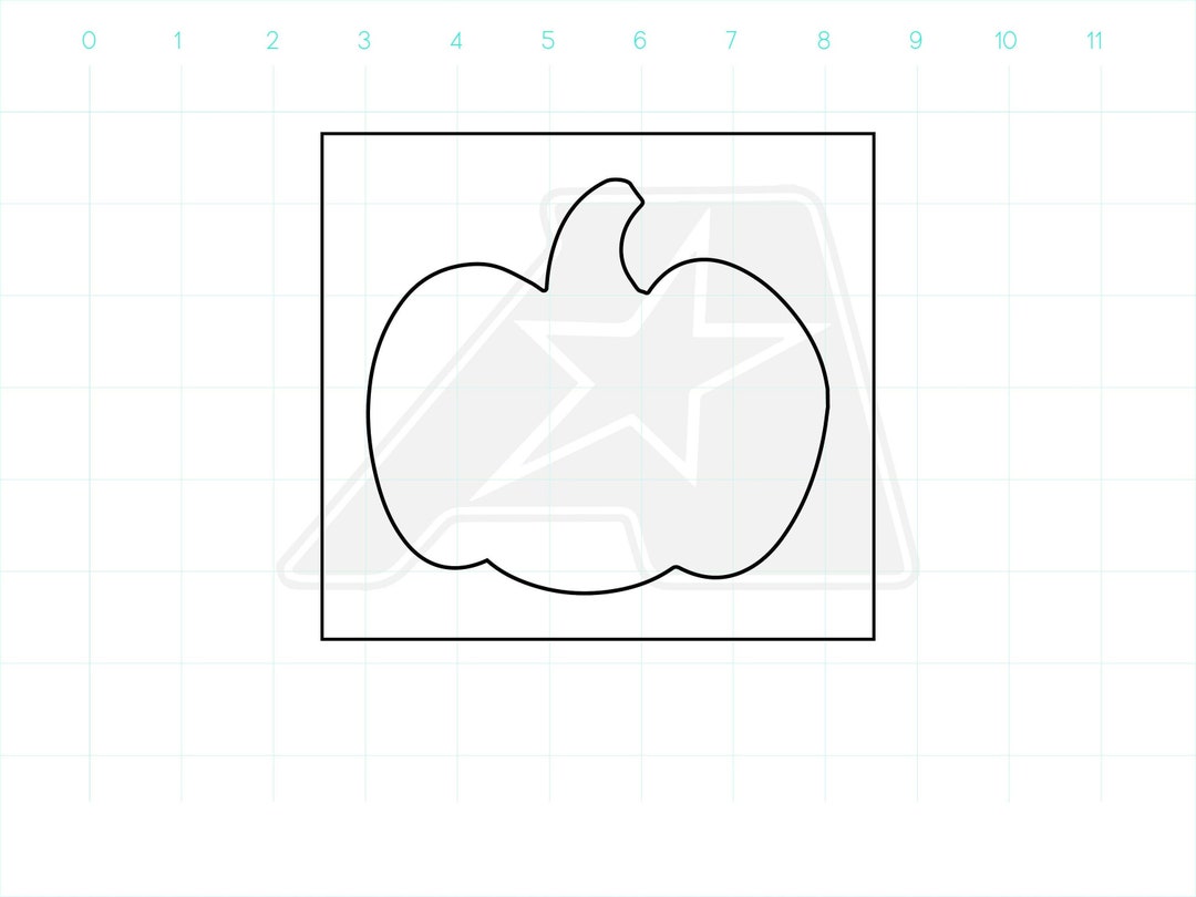 Pumkin Template - Router Template - Clear Acrylic Template - Acrylic ...
