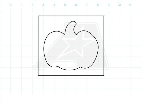 Pumkin Template Router Template Clear Acrylic Template - Etsy