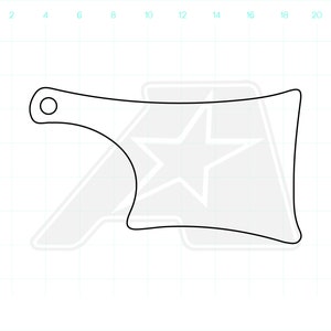 Cutting Board - Charcuterie Board - Serving Board Acrylic Router Template