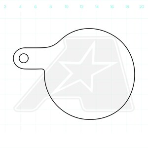 Cutting Board - Charcuterie Board - Serving Board Acrylic Router Template