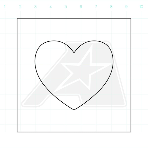 Heart Router Templates Etsy