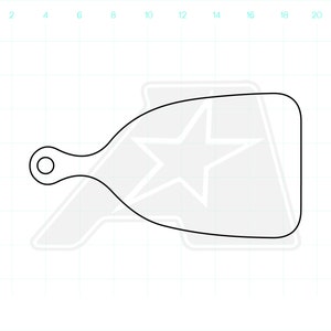 Cutting Board - Charcuterie Board - Serving Board Acrylic Router Template