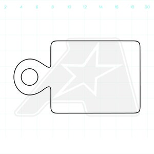 Cutting Board - Charcuterie Board - Serving Board Acrylic Router Template