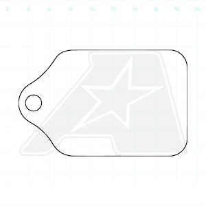 Cutting Board - Charcuterie Board - Serving Board Acrylic Router Template