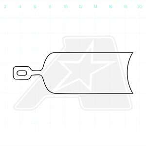 Cutting Board - Charcuterie Board - Serving Board Acrylic Router Template