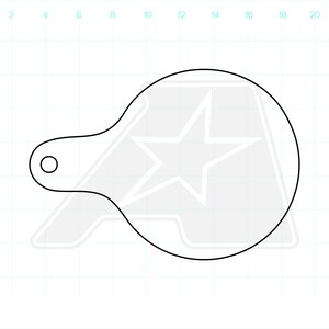 Cutting Board - Charcuterie Board - Serving Board Acrylic Router Template
