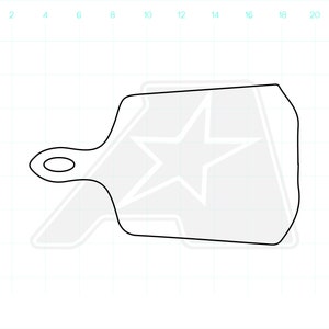 Cutting Board - Charcuterie Board - Serving Board Acrylic Router Template