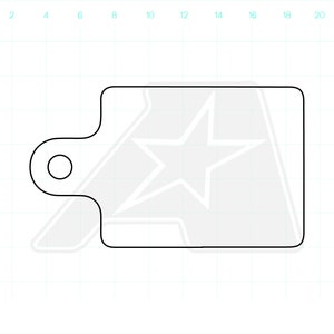 Cutting Board - Charcuterie Board - Serving Board Acrylic Router Template