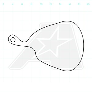 Cutting Board - Charcuterie Board - Serving Board Acrylic Router Template